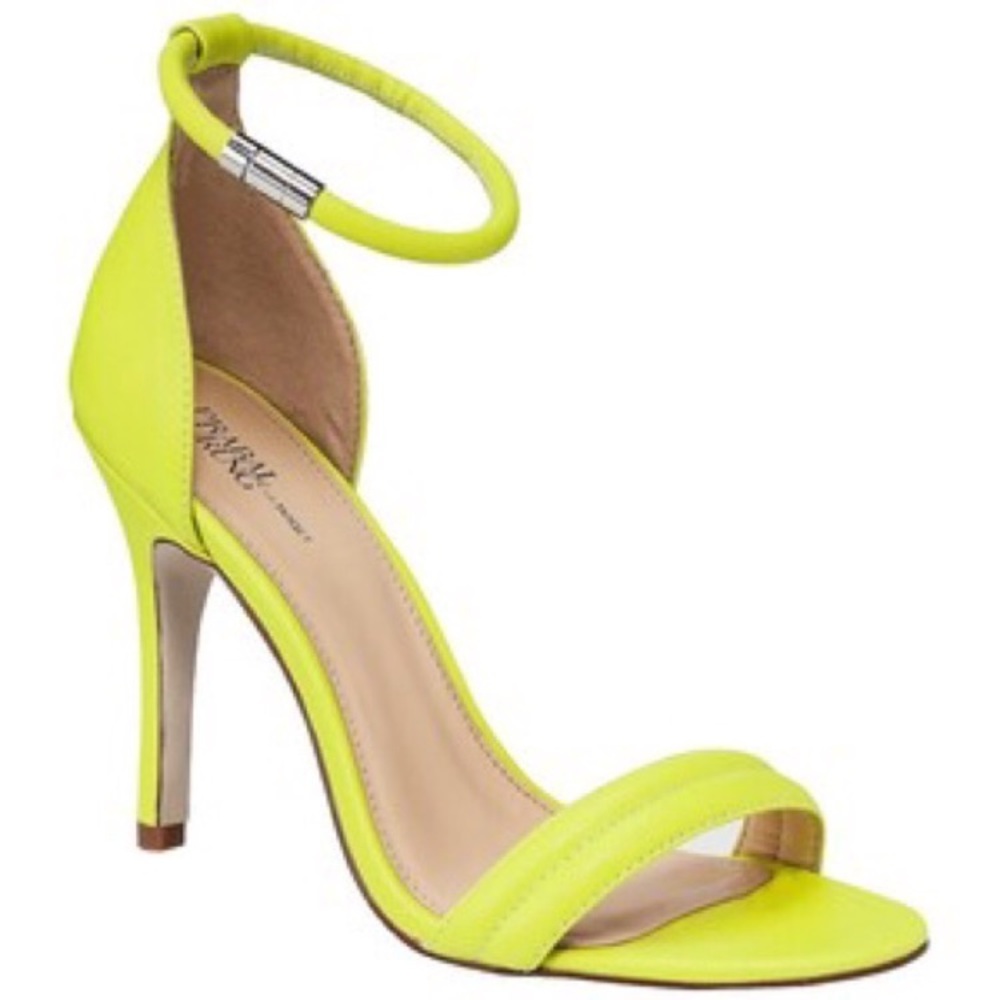 Parabal Gurung x Target Lime Green Strap Heels